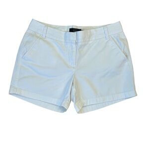 J. Crew White Women's Chino Shorts